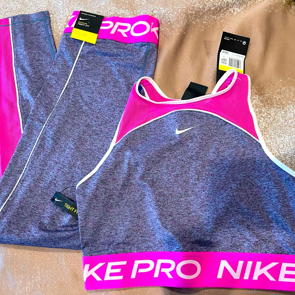 Nike Pro leggings set